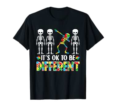 Amazon.com: Autism Kids It's Ok To Be Different Funny